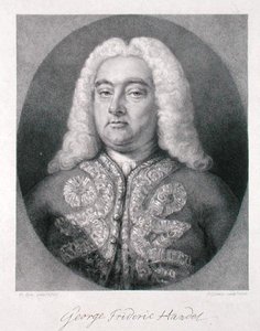 George Frederick Handel (1685-1759) metszete Frederick Christian Lewis I. (1779-1856) 1828 (metszet) alkotó: Francis (after) Kyte