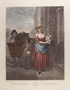 Fehérrépa és sárgarépa Ho, 13. tányér a "Cries of London"-ból (nyomtatás)