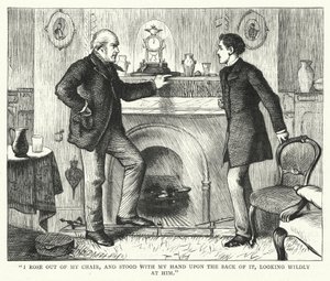 Illusztráció a nagy várakozásokhoz, Charles Dickens (metszet)