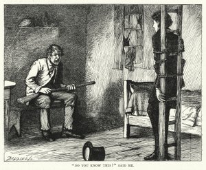 Illusztráció a nagy várakozásokhoz, Charles Dickens (metszet)
