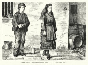 Illusztráció a nagy várakozásokhoz, Charles Dickens (metszet)