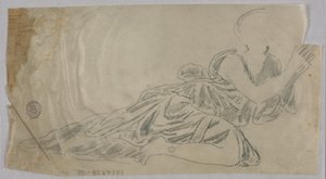 Drapery Study alkotó: Francis Augustus Lathrop