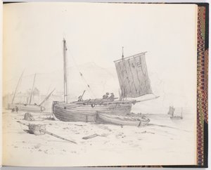 Halászhajók alkotó: Francis Augustus Lathrop