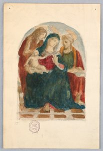 Madonna és gyermeke alkotó: Francis Augustus Lathrop
