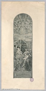 Emlékablak Harriet M. Crall számára alkotó: Francis Augustus Lathrop