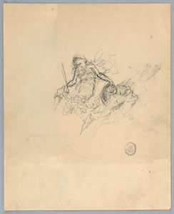 Fortuna vázlata alkotó: Francis Augustus Lathrop