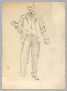 Vázlat egy emberről alkotó: Francis Augustus Lathrop