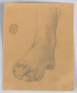 A jobb láb tanulmányozása alkotó: Francis Augustus Lathrop