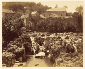 Pont y Pairnél, Betws-y-Coed, Észak-Wales alkotó: Francis Bedford
