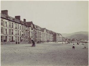 Barmouth. Marine Terrace és sétány alkotó: Francis Bedford
