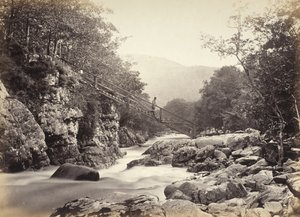 Bettws-y-Coed, a bányász hídja (693) alkotó: Francis Bedford