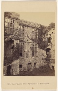 Carew kastély - állami lakosztályok a belső udvarban alkotó: Francis Bedford