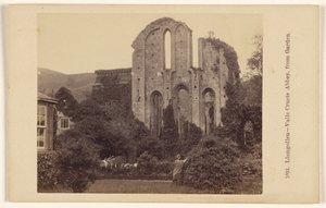 Llangollen - Valle Crucis apátság, a kertből alkotó: Francis Bedford