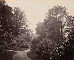 Út az Alexandra Parkban,c. 1863 (fotó)