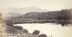 A Glaslyn folyó és hegyek (513) alkotó: Francis Bedford