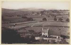 Clwyd völgye a Denbigh kastélyból alkotó: Francis Bedford