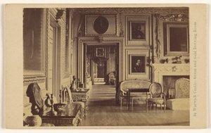 Warwick kastély - Zöld és arany szalon alkotó: Francis Bedford