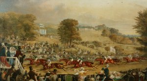Heaton Park Races, Manchester (olaj, vászon) alkotó: Francis Calcraft Turner