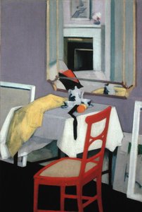 Belső (The Red Chair) (olaj, vászon) alkotó: Francis Campbell Boileau Cadell