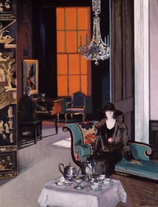 Interior: The Orange Blind, c.1928 (oil on canvas)