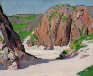 Port Bhan, Iona, 1922 körül (olaj, vászon)
