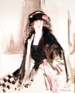 Lady Lavery portréja alkotó: Francis Campbell Boileau Cadell