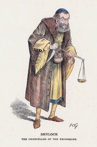 Shylock, a pénzügyminiszter (színes litó)
