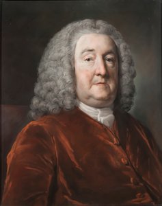 Sir Edward Hulse, 1. báró portréja, 1757 (pasztell, papíron)