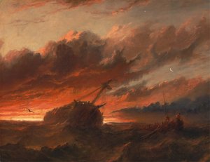 Hajótörés alkotó: Francis Danby