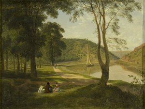 Kilátás az Avon Gorge-ra alkotó: Francis Danby