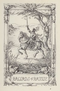 Egy másik verseskönyv gyerekeknek: Balladák a csatáról (litográfia) alkotó: Francis Donkin Bedford