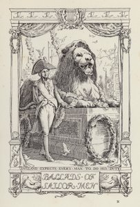 Egy másik verseskönyv gyerekeknek: Balladák a tengerészekről (litográfia) alkotó: Francis Donkin Bedford