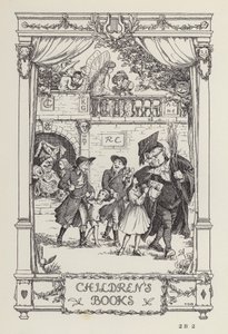 Egy másik verseskönyv gyerekeknek: Gyermekkönyvek (litográfia) alkotó: Francis Donkin Bedford