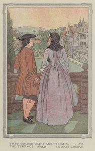 Illusztráció Henry Esmond történetéhez (színes litográfia) alkotó: Francis Donkin Bedford
