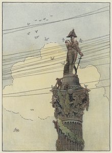 London: Nelson (színes litográfia). alkotó: Francis Donkin Bedford