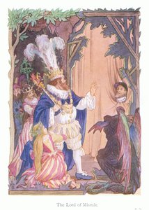 The Lord of Misrule (színes litográfia) alkotó: Francis Donkin Bedford