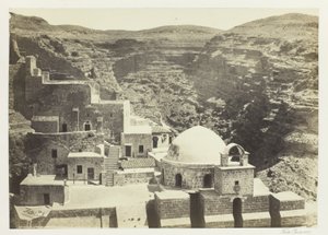 Mar-Saba kolostor, Jeruzsálem közelében alkotó: Francis Frith