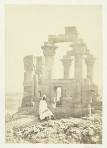 Kora reggel Wady Kardassynál, Núbia, 1857. alkotó: Francis Frith
