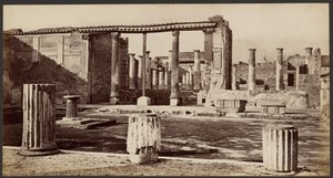 A kis szökőkút háza, Pompeji alkotó: Francis Frith
