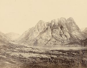 Hóreb-hegy, Sínai alkotó: Francis Frith