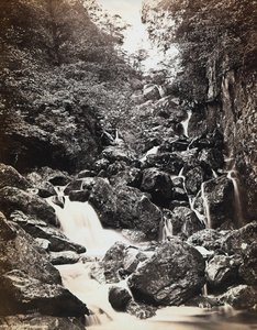 Folyói táj Derwentwater közelében, Nagy-Britanniában. alkotó: Francis Frith
