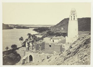 Romos mecset Philæ közelében alkotó: Francis Frith