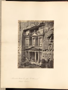 Pompás sziklatemplom, "El Khusne", Petra, Edom
