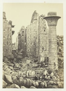 Shishak udvara, 1857. alkotó: Francis Frith