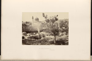 A bethesdai tavacska, stb., Jeruzsálem alkotó: Francis Frith