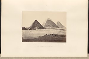 El-Geezeh piramisai alkotó: Francis Frith