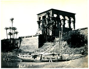 Az el-kurnehi Ramesseum, Théba, második nézet alkotó: Francis Frith