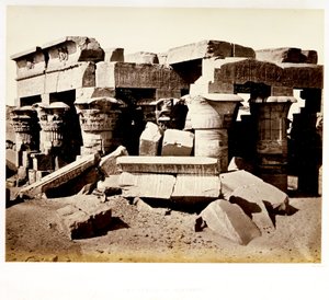 A kom ombói templom alkotó: Francis Frith