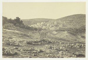 Nézet Hebronban, 1857. alkotó: Francis Frith