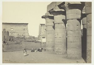 Nézet Luxorban, 1857. alkotó: Francis Frith